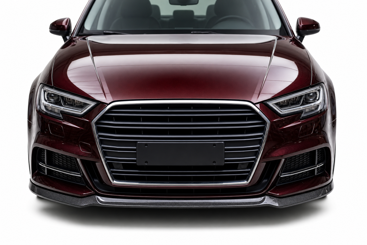 Audi A3 S-Line/S3 8V.5 Sportback Kohlefaser-Frontspoiler-Lippe