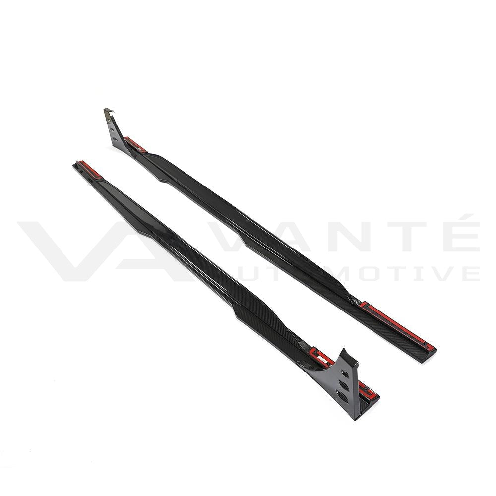 Audi RS6/RS7 C8 Carbon Fiber Side Skirts Lip