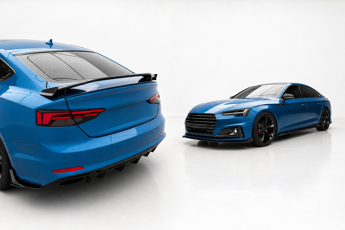 Audi A5 S-Line/S5 B9 Carbon Fibre Heckdiffusor