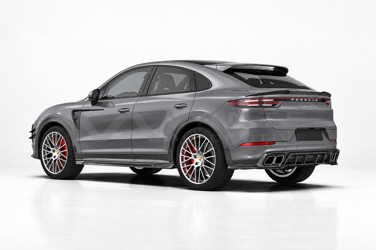 Porsche Cayenne 9YA/9YB Carbon Fibre Front Lip – image 4