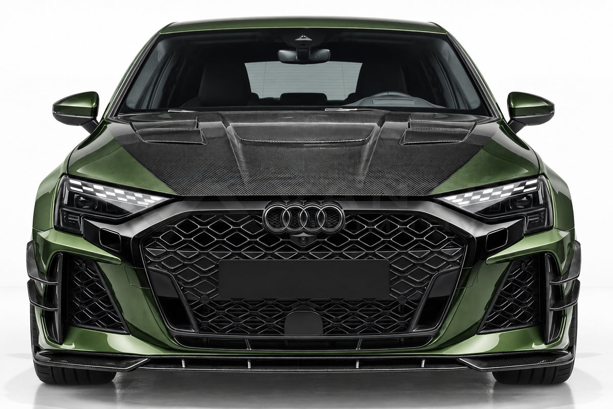 Audi RS3 8Y Carbon Fibre Front Lip