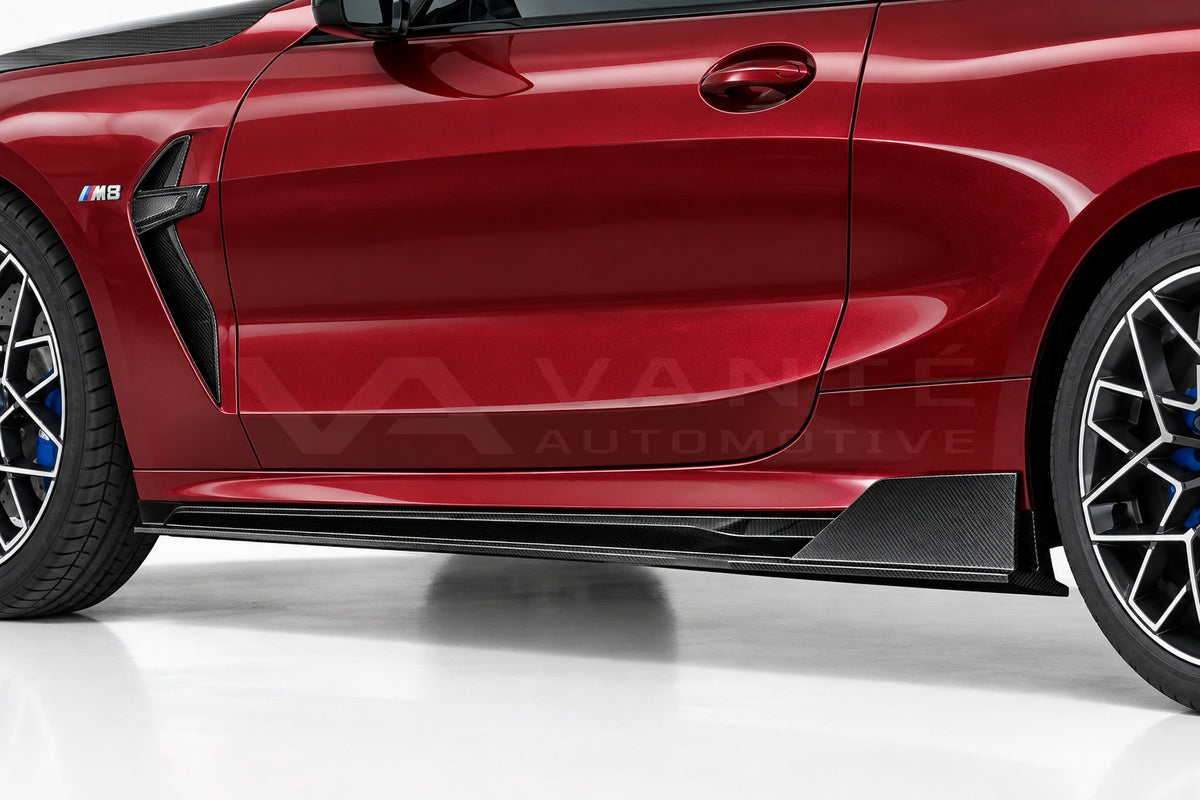 BMW M8 F91/F92/F93 Carbon Fibre Side Skirts – image 4