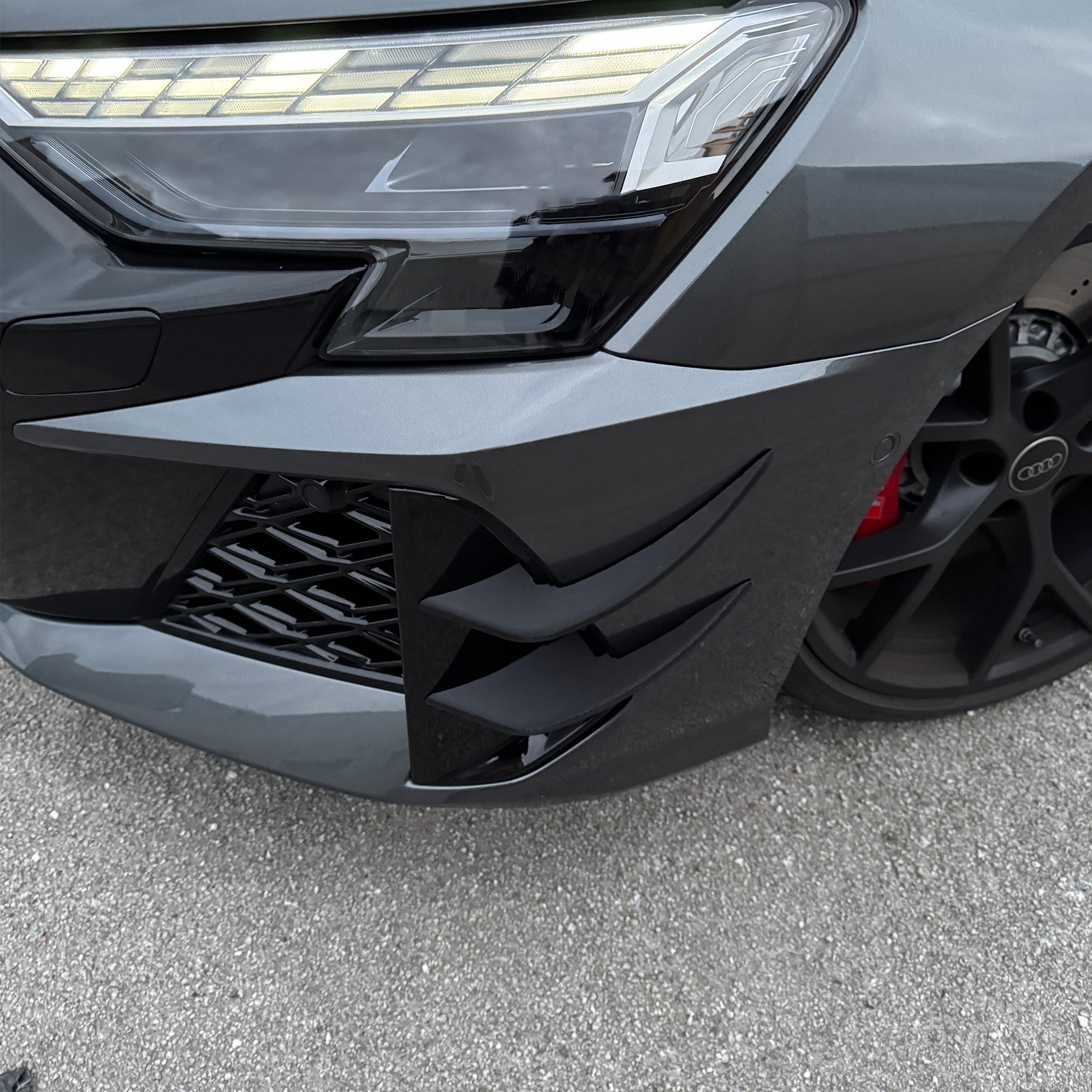 Audi RS3 8Y.5 Front Canards/Wings GT Competition Style image 8