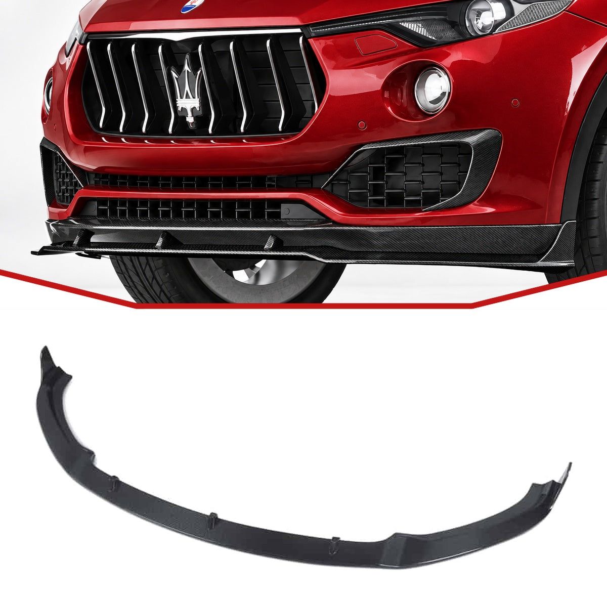 Maserati Levante M161 Carbon Fibre Lower Front Lip