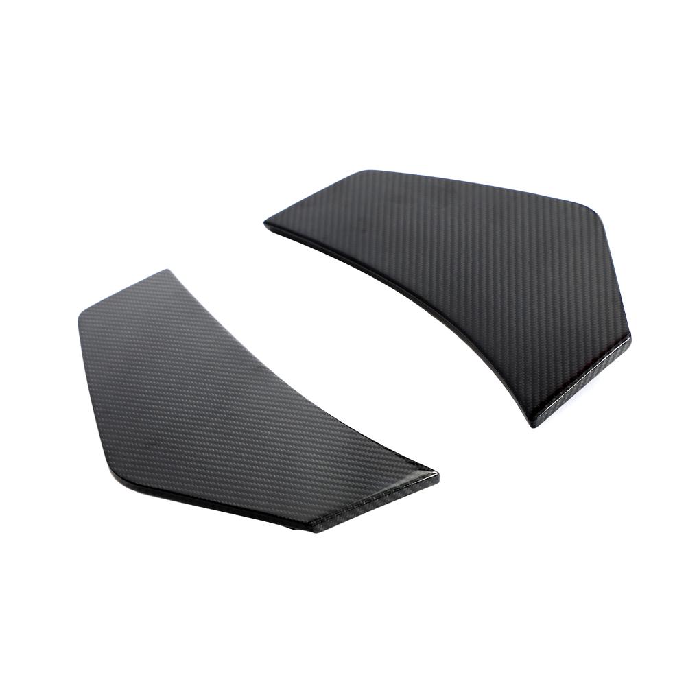 Audi R8 4S FL Carbon Fiber Rear Bumper Blades Fins image 3