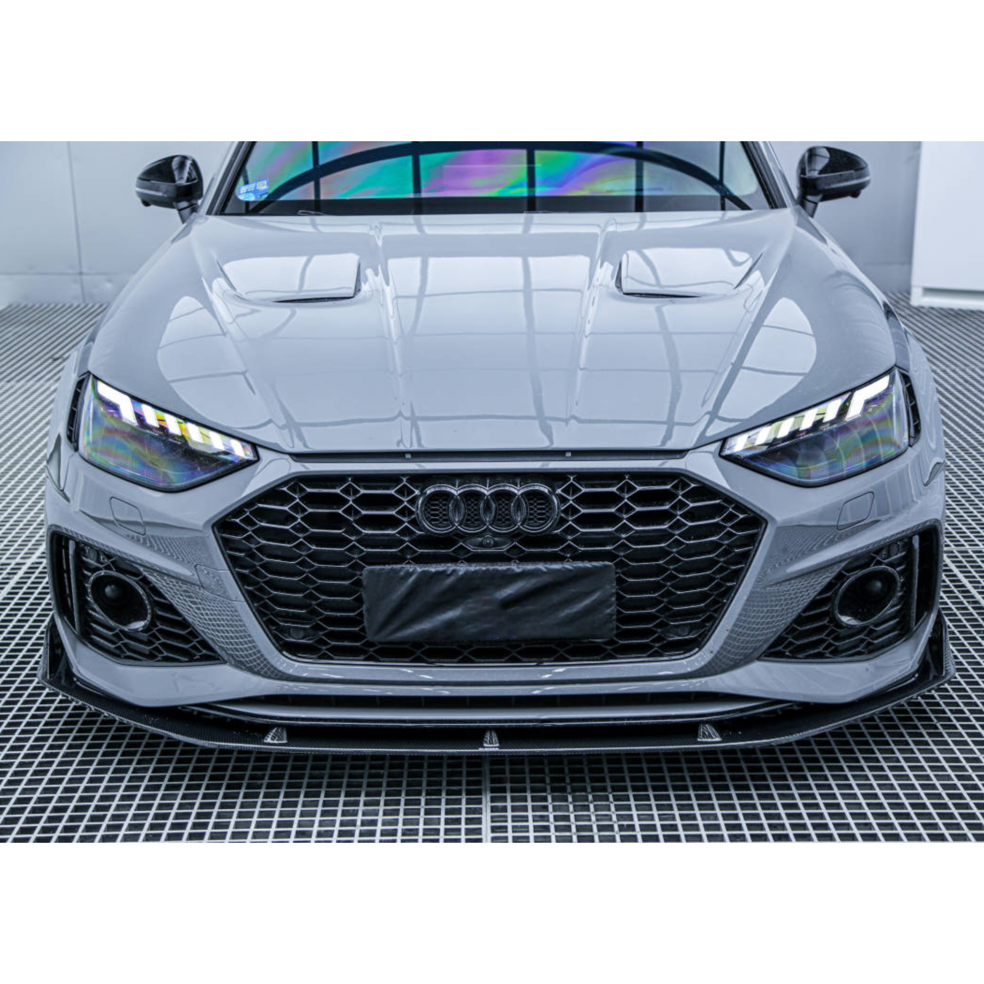 Audi RS5 B9.5 Carbon Fibre Front Splitter image 4