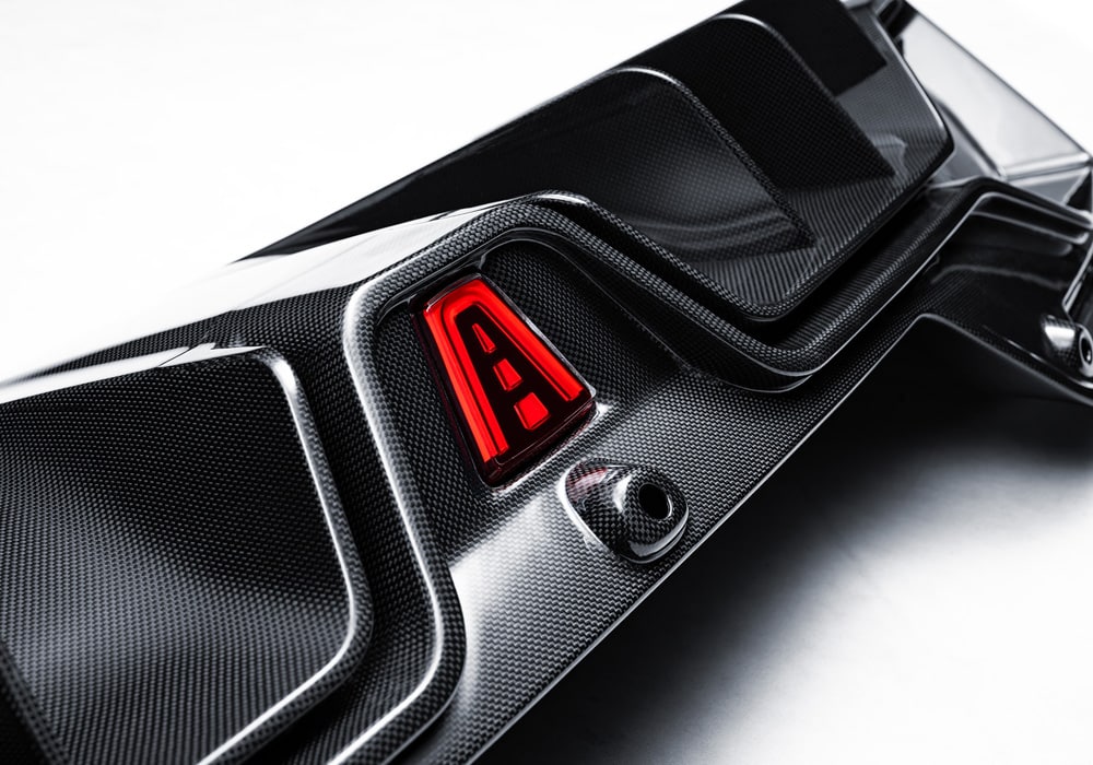 Ferrari 296 GTB GTS Carbon Fibre Rear Diffuser - aerodynamic track-inspired upgrade