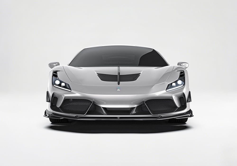Ferrari F8 Tributo Carbon Fibre Aerodynamics Kit - full aero body kit upgrade