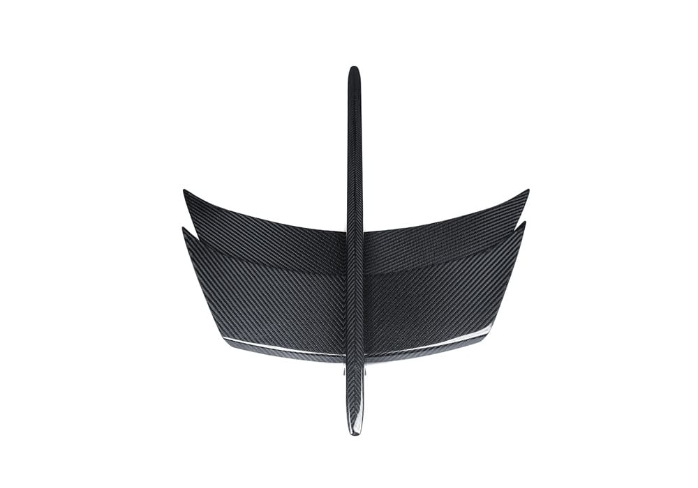Ferrari F8 Tributo Carbon Fibre Hood Vent Trim - race-inspired lightweight bonnet upgrade