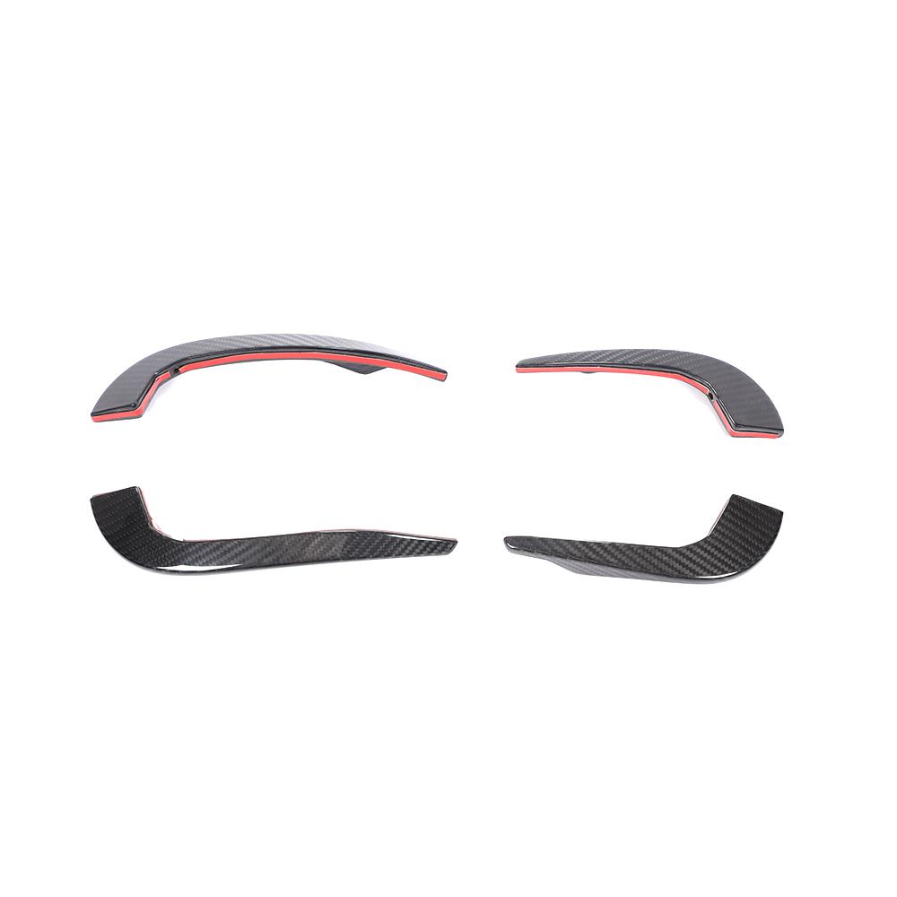 Audi RS3 8V.5 Carbon Fiber Front Bumper Canards image 9