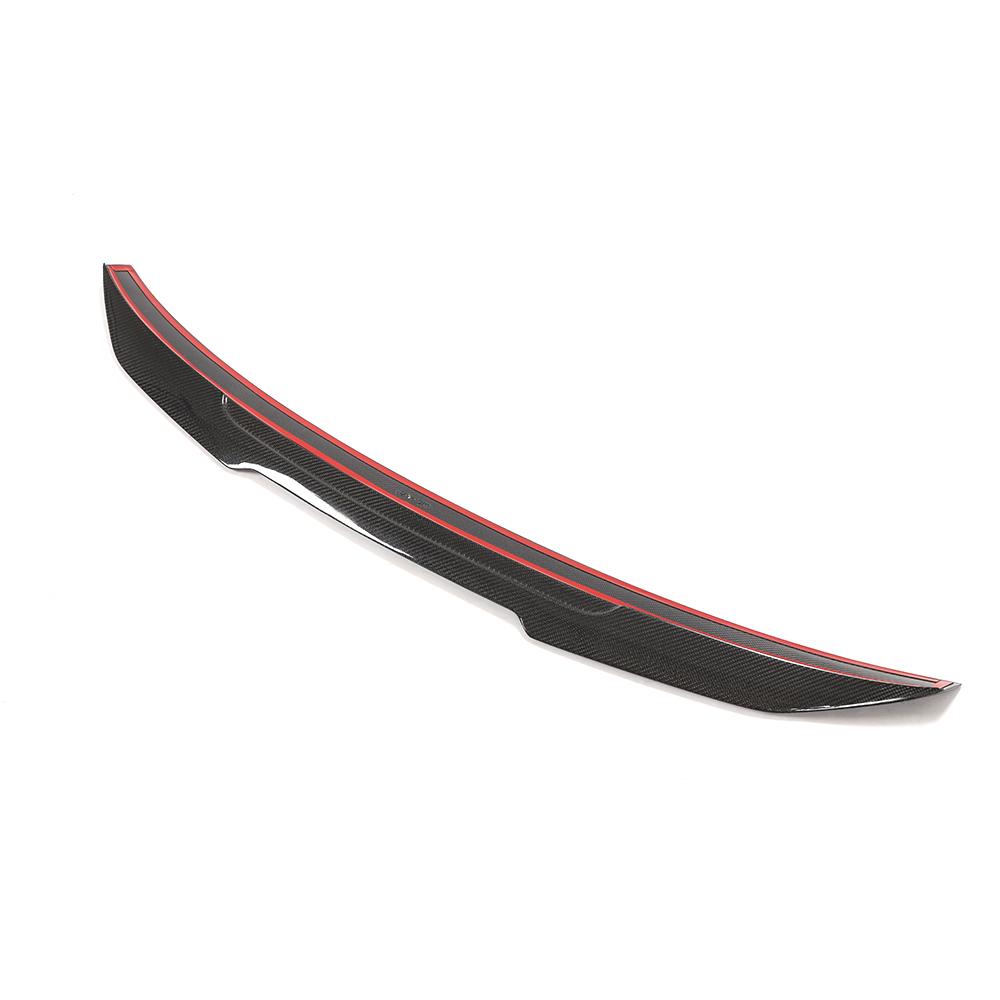 Audi A7 S7 RS7 Sportback Carbon Fibre Rear Boot Spoiler Lip - gloss 3x3 twill OEM fitment