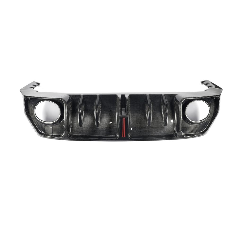 Audi RS3 8Y.5 Facelift Carbon Fibre Rear Diffuser With LED
