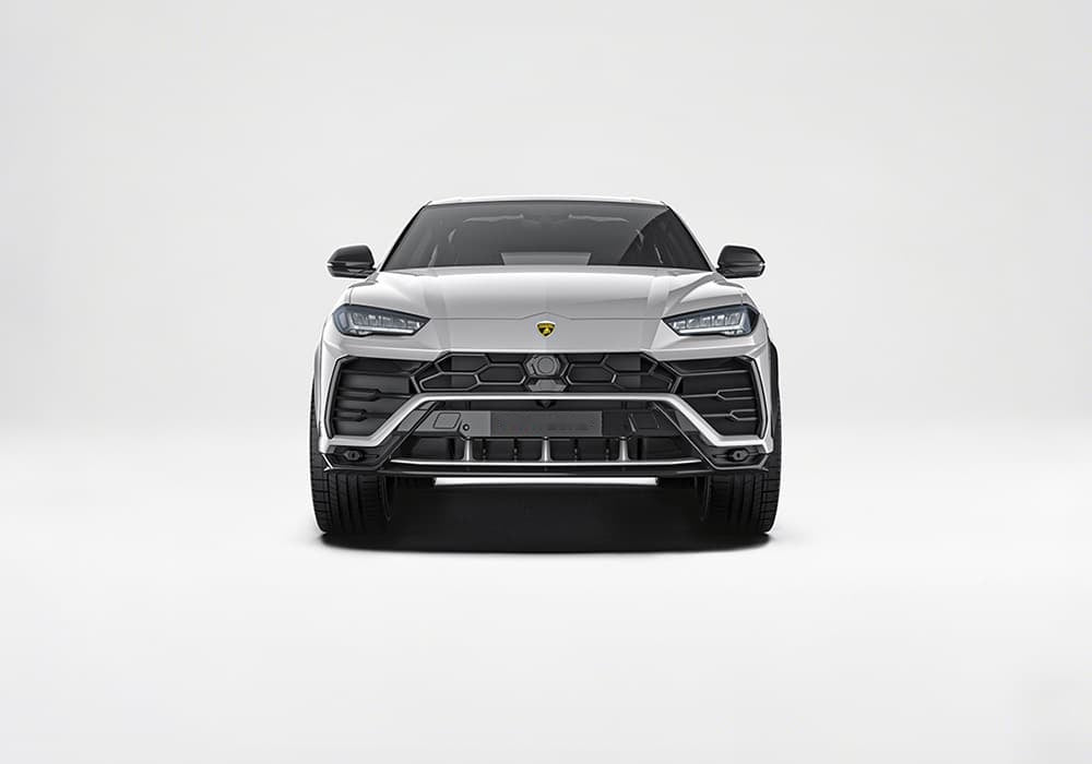 Lamborghini Urus Carbon Fibre Aero Kit - front splitter, side skirts and rear diffuser