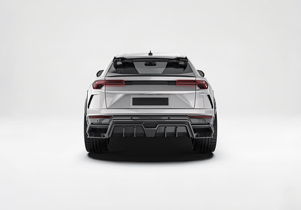 Lamborghini Urus Carbon Fibre Aero Kit - front splitter, side skirts and rear diffuser