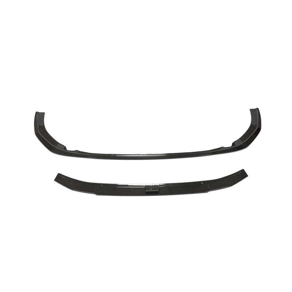 Audi RS4 B9 Avant Dry Carbon Fibre Front Lip - aggressive aerodynamic upgrade