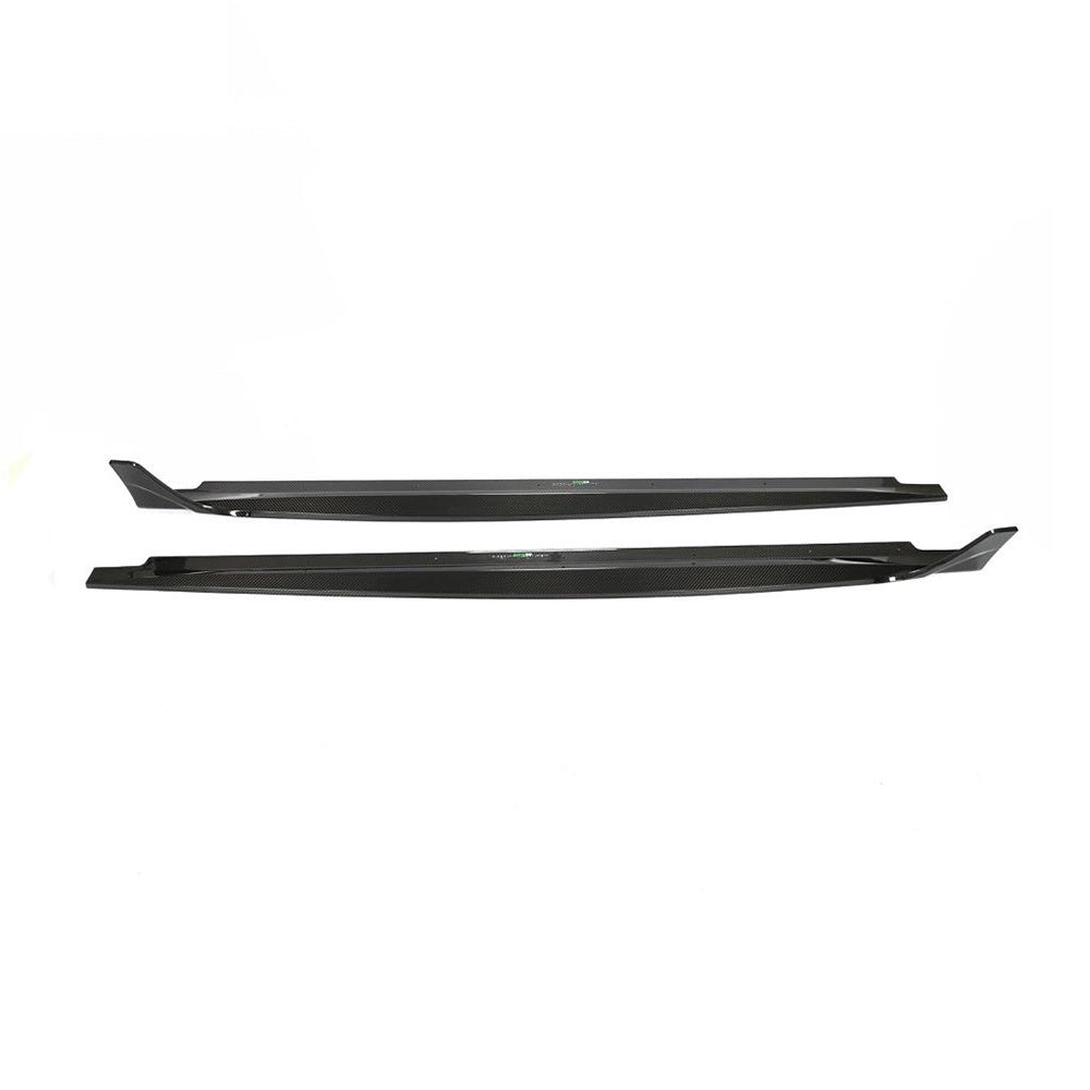 Audi A5 B9 S-Line S5 Sportback Dry Carbon Fibre Side Skirts - rocker panel extensions