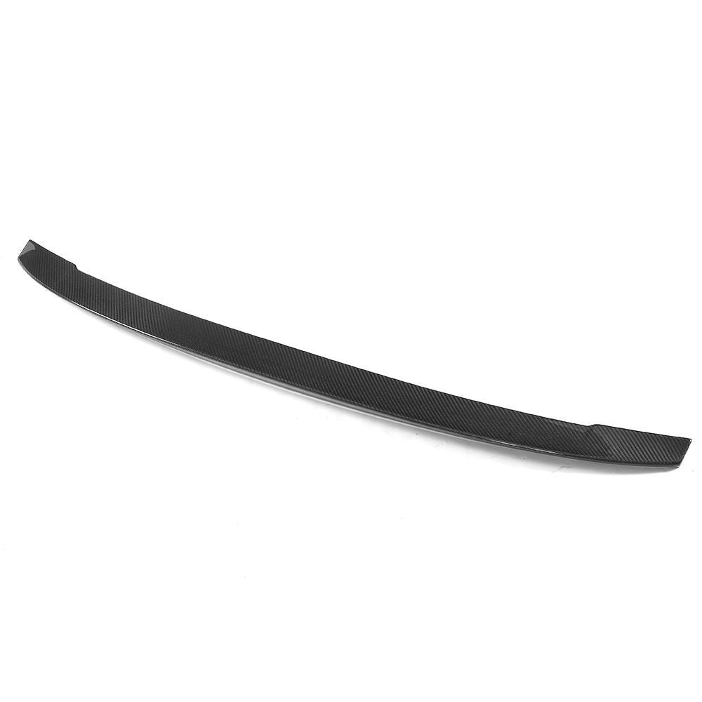 Audi A4 S4 B9 Carbon Fibre Boot Spoiler - gloss 3x3 twill OEM fitment saloon