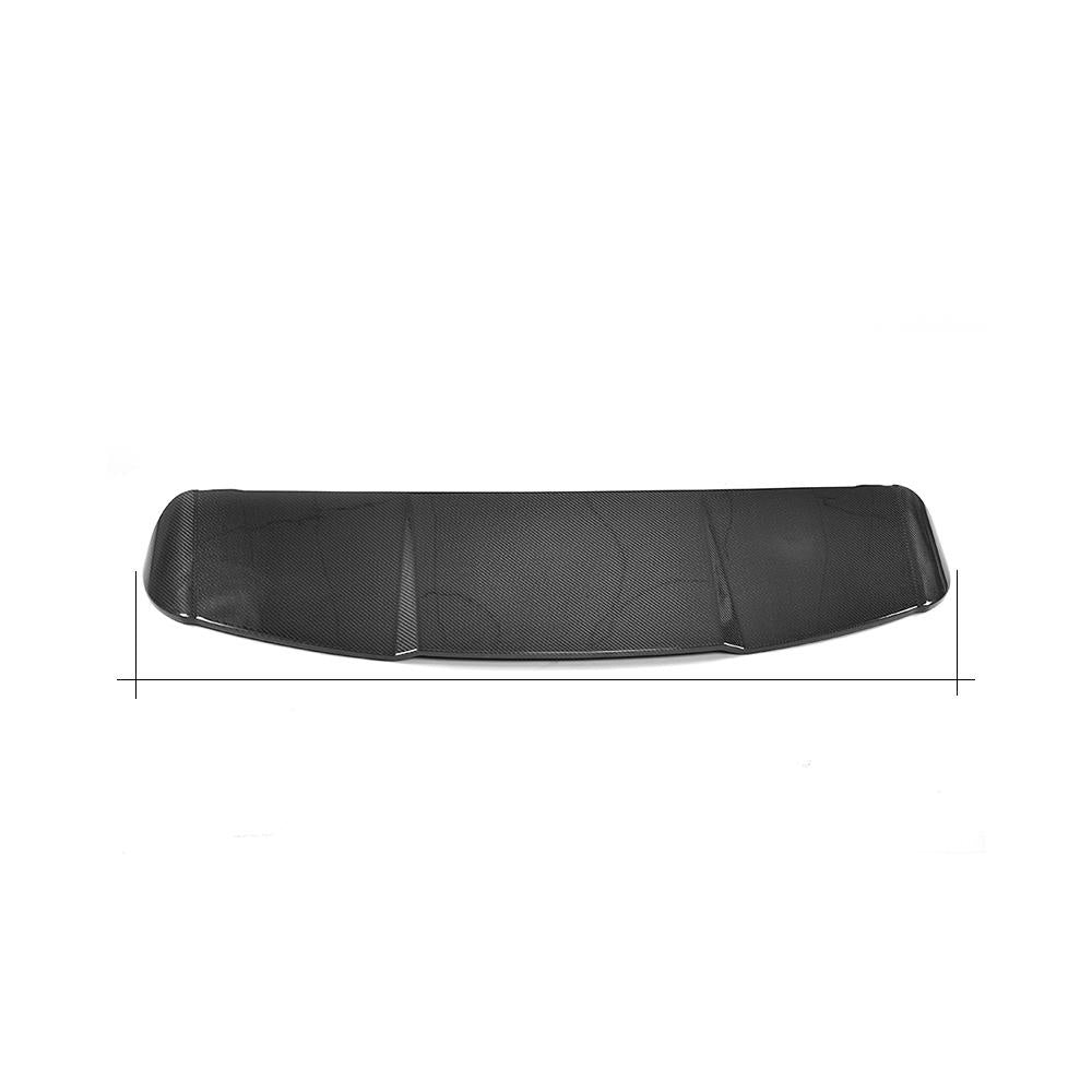 Audi Q7 SQ7 4M Carbon Fibre Boot Spoiler - gloss 3x3 twill weave OEM fitment