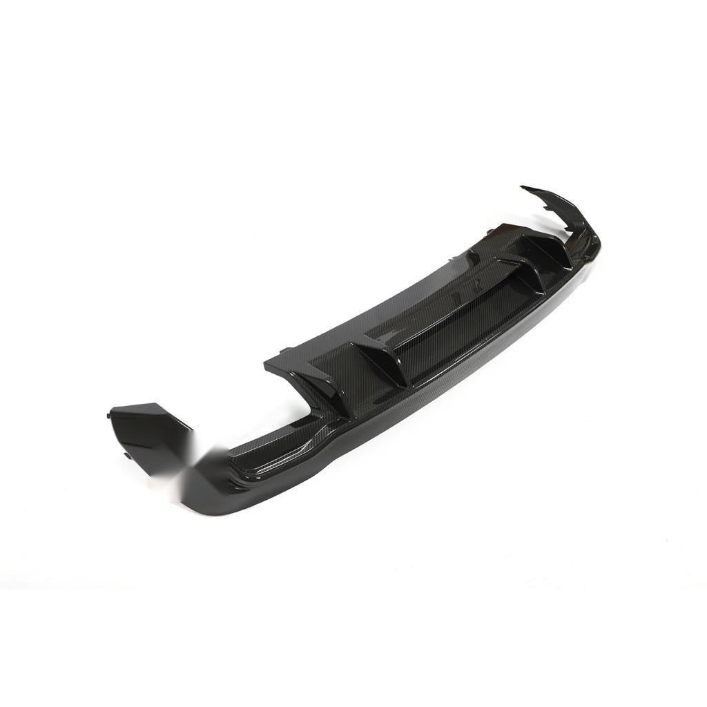 Audi A4 B9 S-Line S4 Dry Carbon Fibre Rear Diffuser - lightweight OEM fitment upgrade