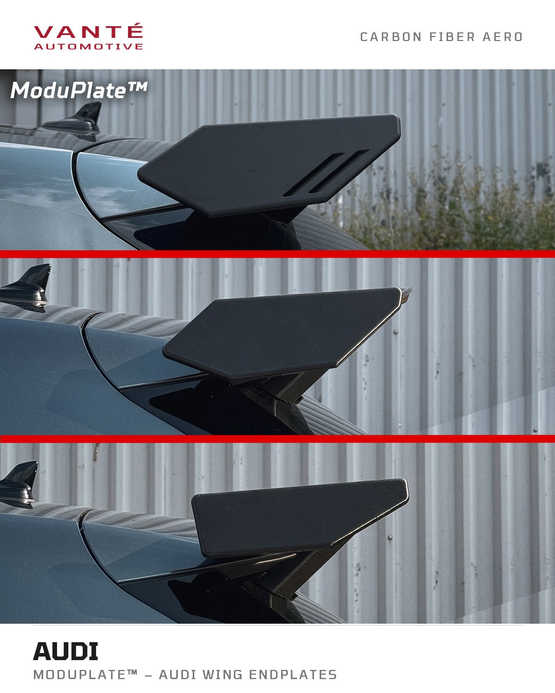 ModuPlate™ – Audi Wing Endplates