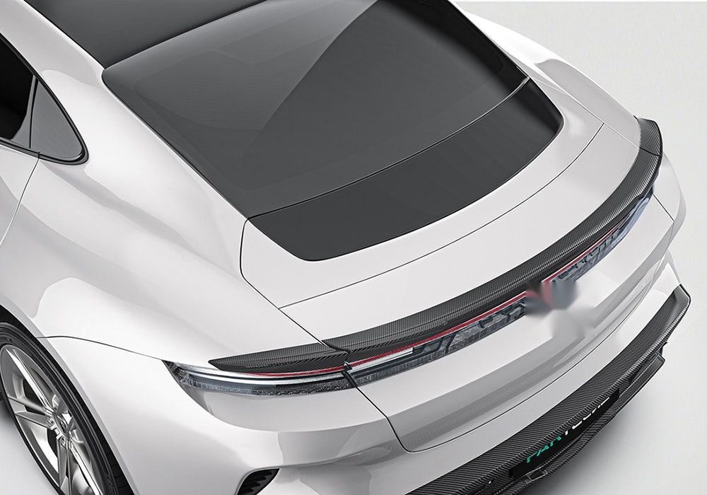 Porsche Taycan 2025 Carbon Fibre Aero Kit - full body aerodynamic upgrade