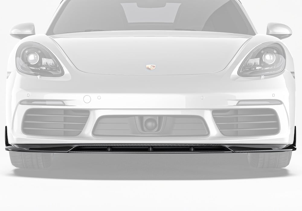 Porsche 718 982c Carbon Fibre Front Lip - aerodynamic track-inspired upgrade