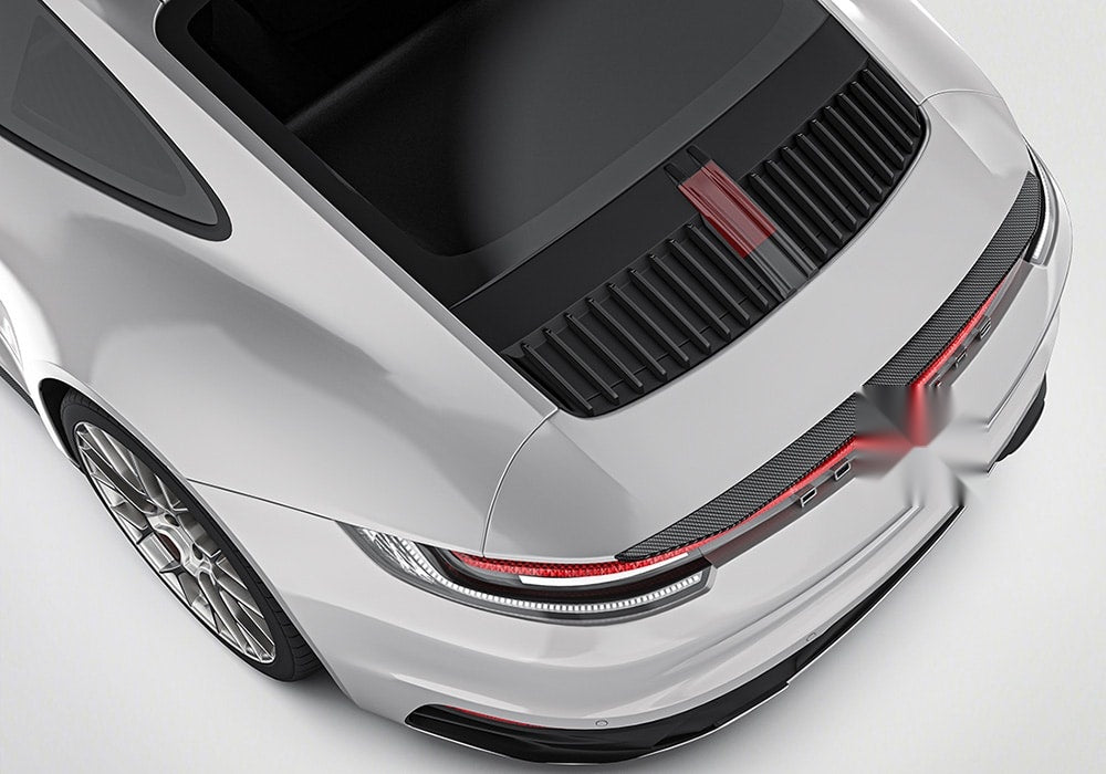 Porsche 911 992.1 Carbon Fibre Full Aero Kit - front lip, side skirts, diffuser and spoiler