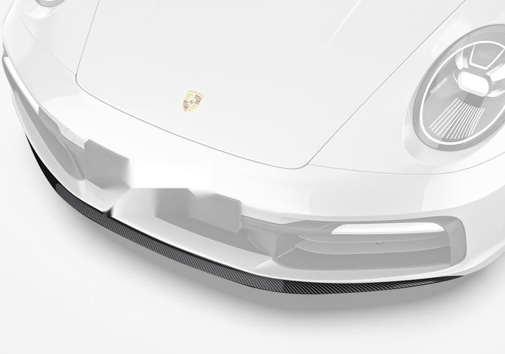 Porsche 911 992.1 Carbon Fibre Front Lip - aerodynamic track-inspired upgrade