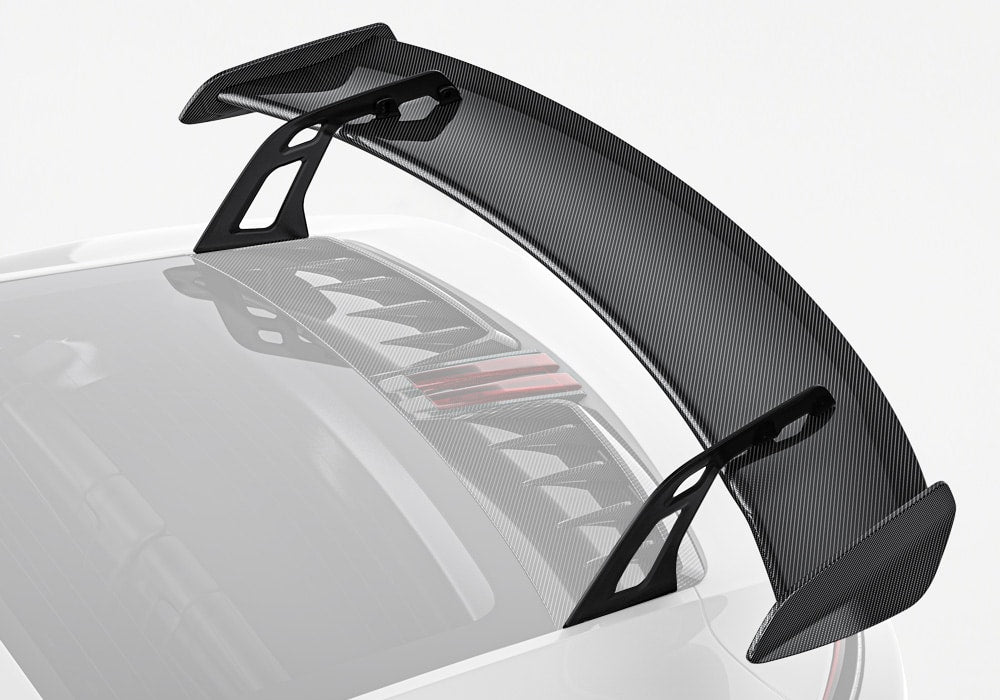 Porsche 911 992.2 Carbon Fibre Rear Wing - lightweight downforce aero upgrade