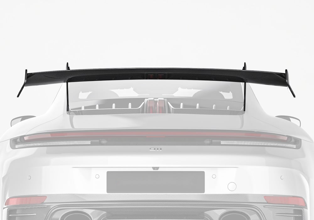 Porsche 911 992.2 Carbon Fibre Rear Wing - lightweight downforce aero upgrade