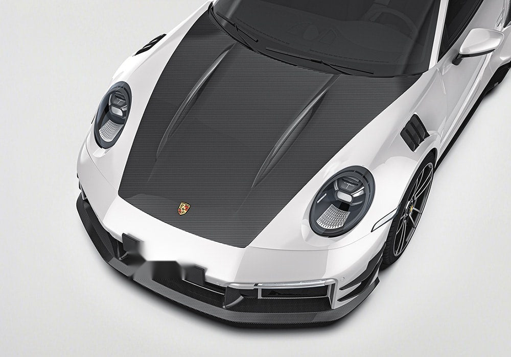 Porsche 911 992 Turbo S Carbon Fibre Aero Kit - full body aerodynamic upgrade