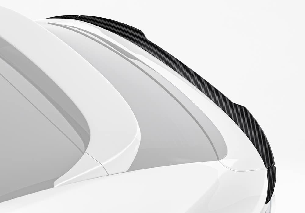Porsche Cayenne 9YA/9YB Carbon Fibre Rear Spoiler - aerodynamic SUV styling upgrade