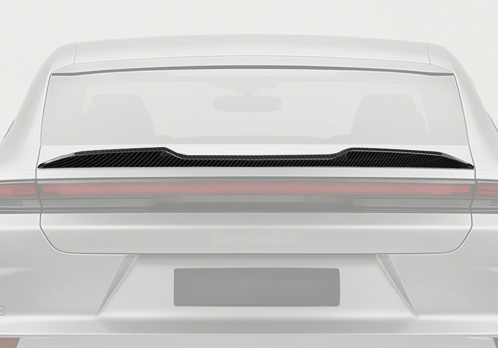 Porsche Panamera 971.2 Carbon Fibre Rear Spoiler - race-inspired aerodynamic upgrade