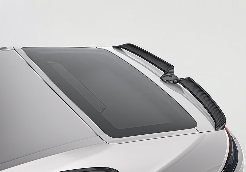 Porsche Panamera 971 Carbon Fibre Aero Kit - front splitter, rear diffuser, side skirts and spoiler