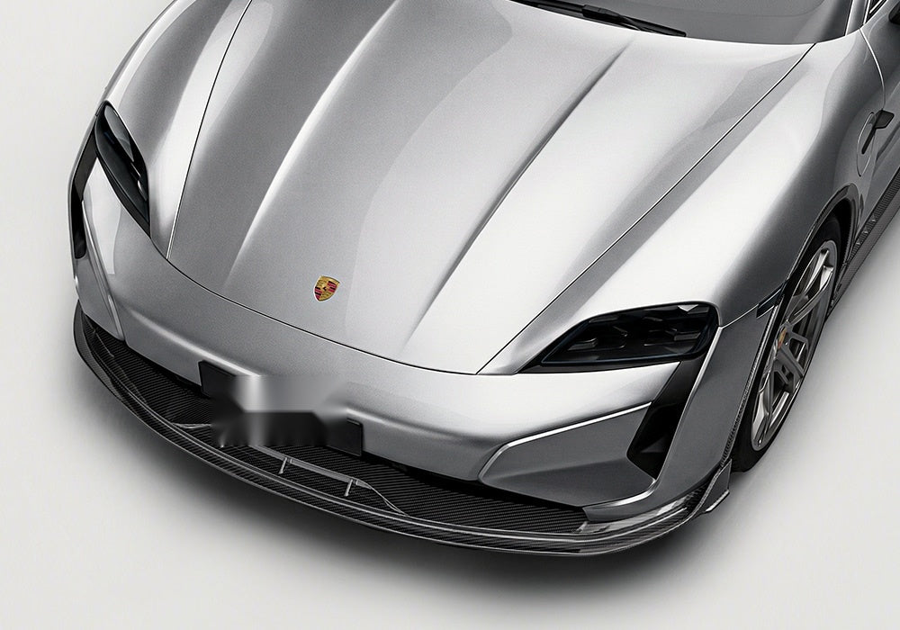 Porsche Taycan Carbon Fibre Aero Kit - full body aerodynamic upgrade with gloss finish