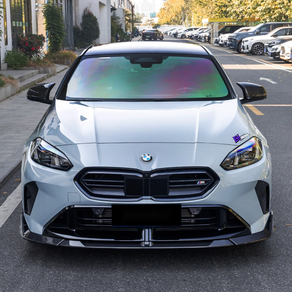 BMW 2 Series F74 Prepreg Carbon Fibre Front Lip - aggressive winglet aero upgrade