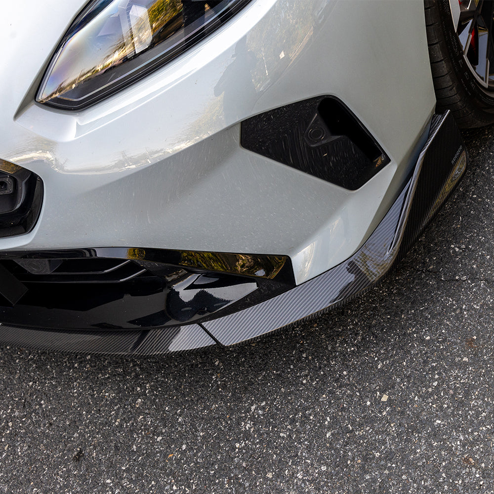 BMW 2 Series F74 Prepreg Carbon Fibre Front Lip - aggressive winglet aero upgrade