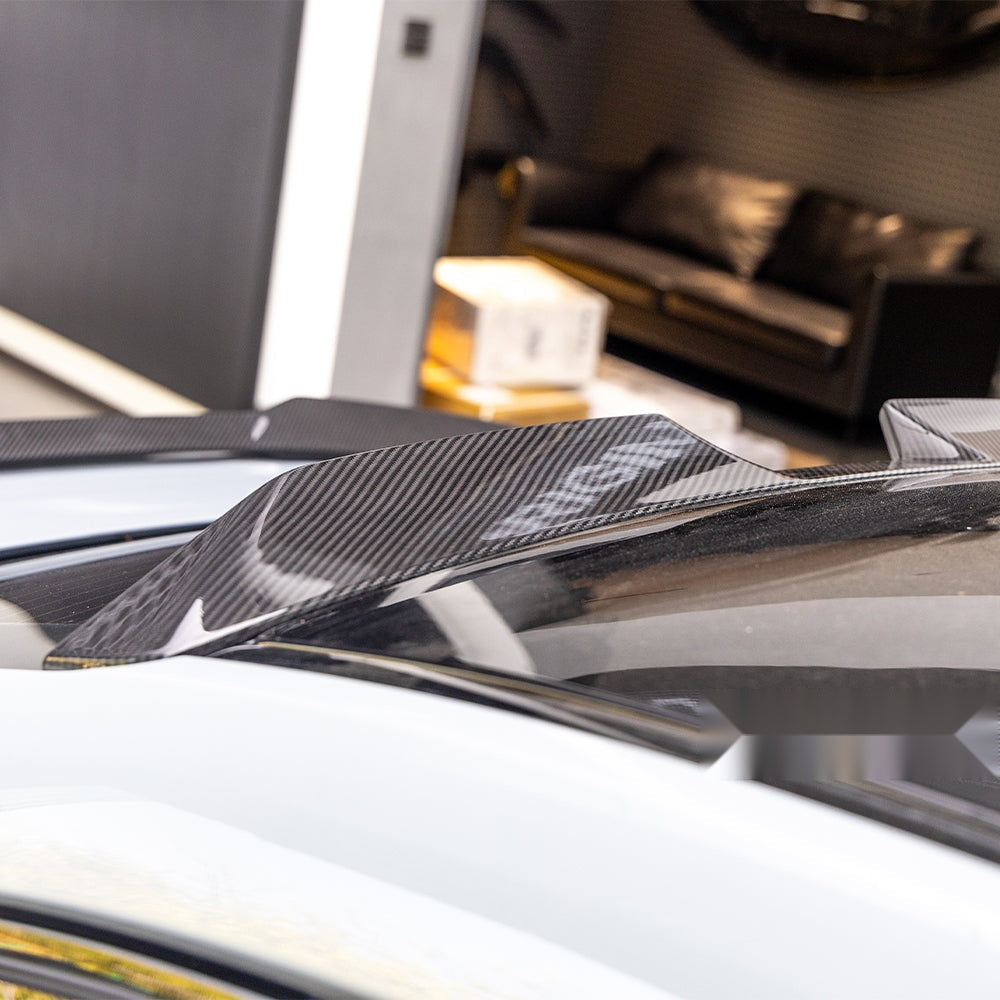 BMW 2 Series Gran Coupe F74 Prepreg Carbon Fibre Top Spoiler - lightweight aerodynamic upgrade