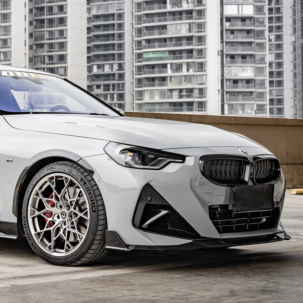 BMW 2 Series G42 Prepreg Carbon Fibre Air Inlets - precision-fit front duct upgrade