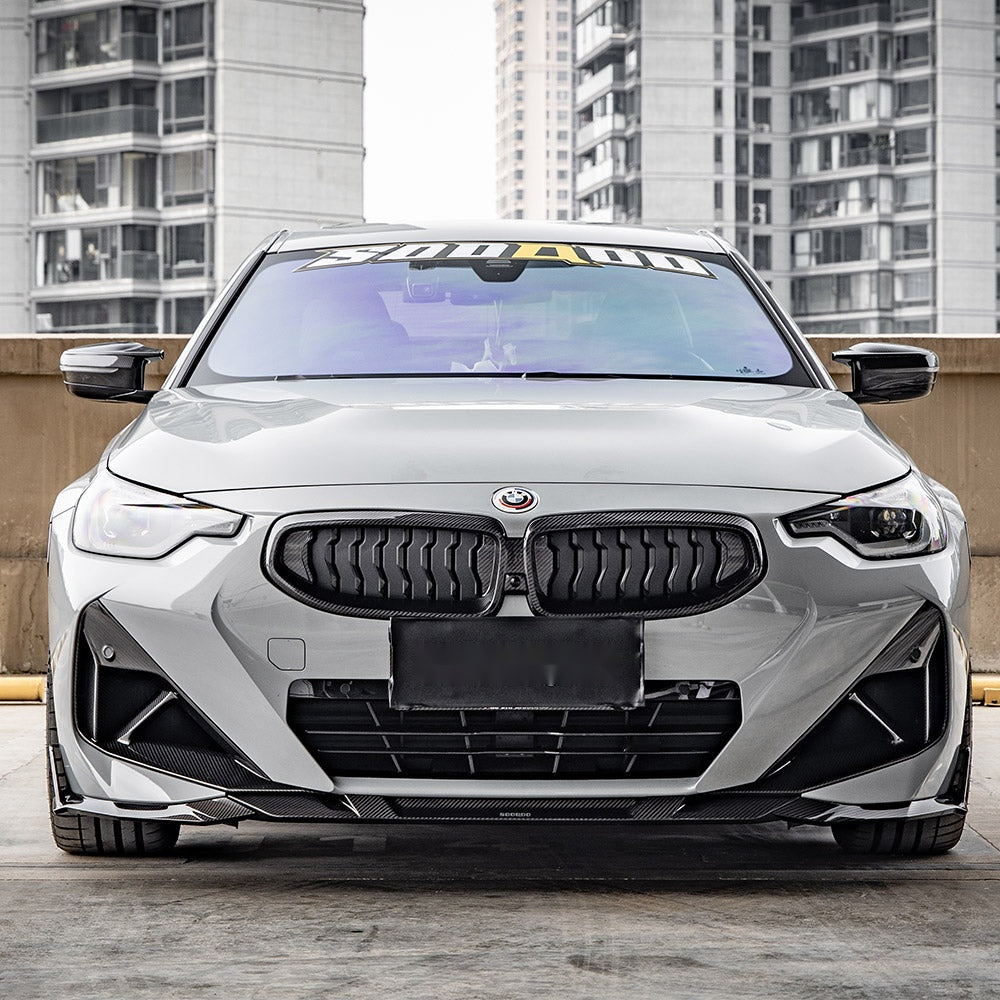 BMW 2 Series G42 Prepreg Carbon Fibre Air Inlets - precision-fit front duct upgrade