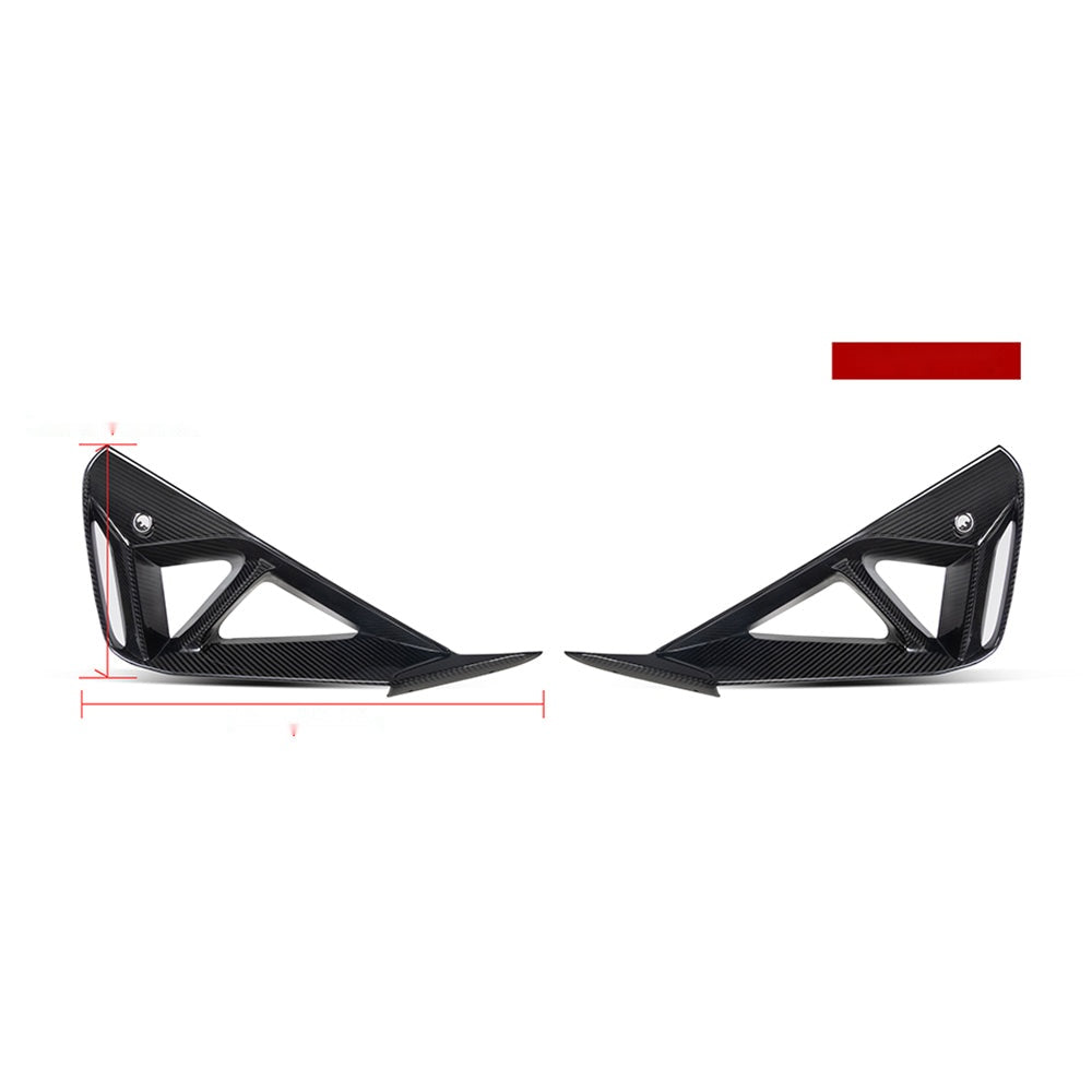 BMW 2 Series G42 Prepreg Carbon Fibre Air Inlets - precision-fit front duct upgrade