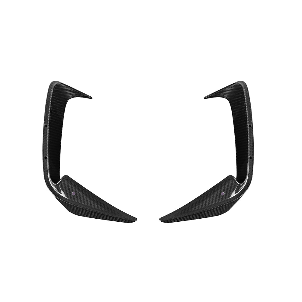 BMW 4 Series G22 Prepreg Carbon Fibre Front Bumper Insert - OEM fit adhesive mount