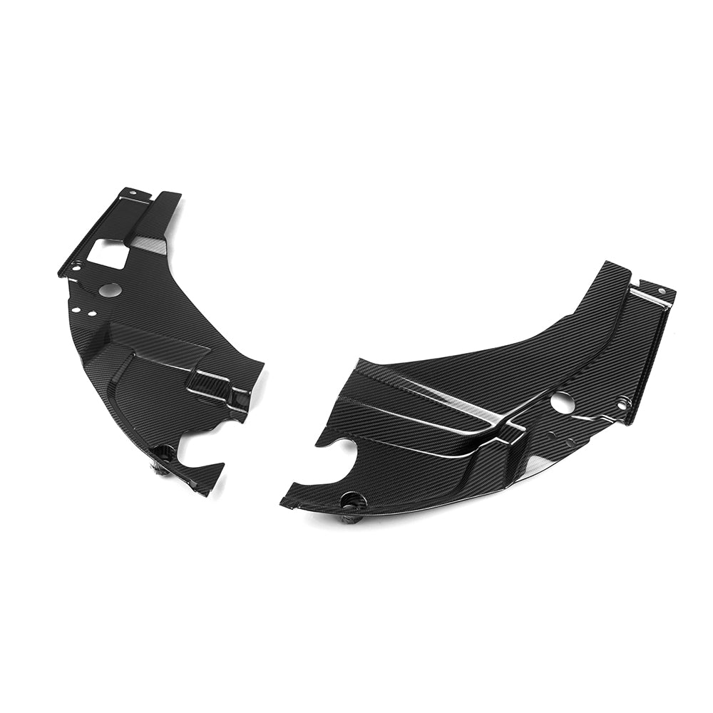 BMW M2 G87 Prepreg Carbon Fibre Engine Bay Trim Set - motorsport-inspired underbonnet upgrade
