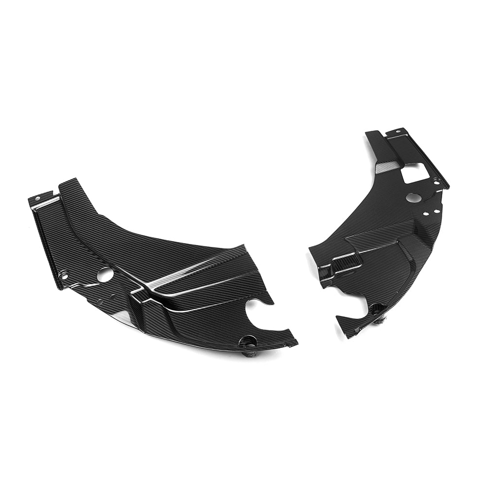 BMW M2 G87 Prepreg Carbon Fibre Engine Bay Trim Set - motorsport-inspired underbonnet upgrade