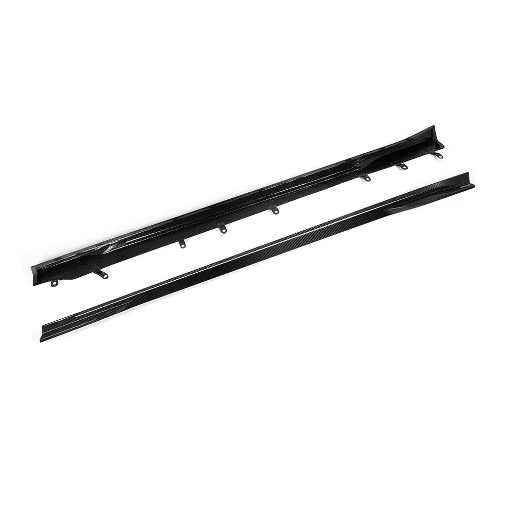 BMW M2 G87 Prepreg Carbon Fibre Side Skirts - precision 3D scanned OEM fitment