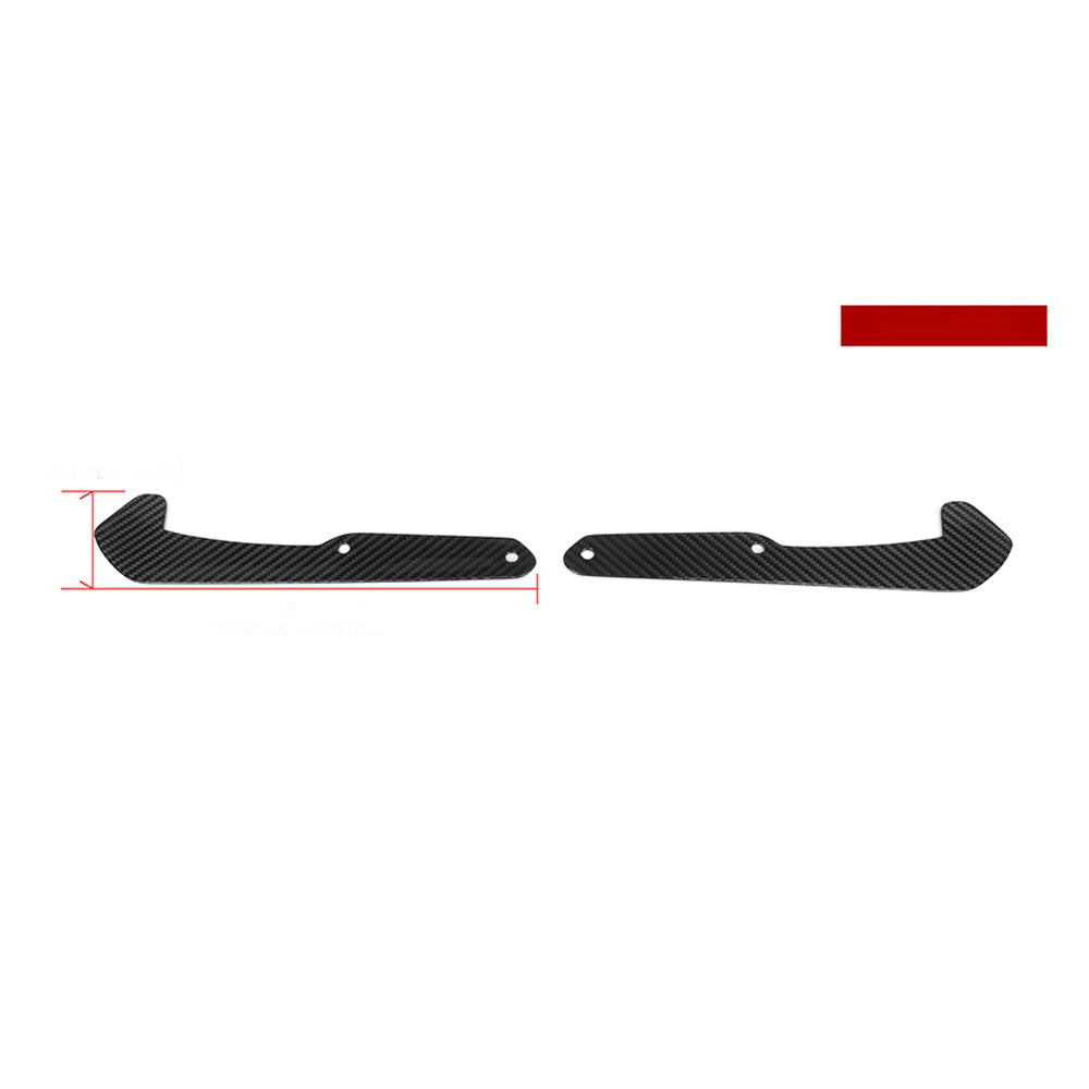 BMW M3 G80 Prepreg Carbon Fibre Front Mud Flaps - OEM fitment direct bolt-on upgrade