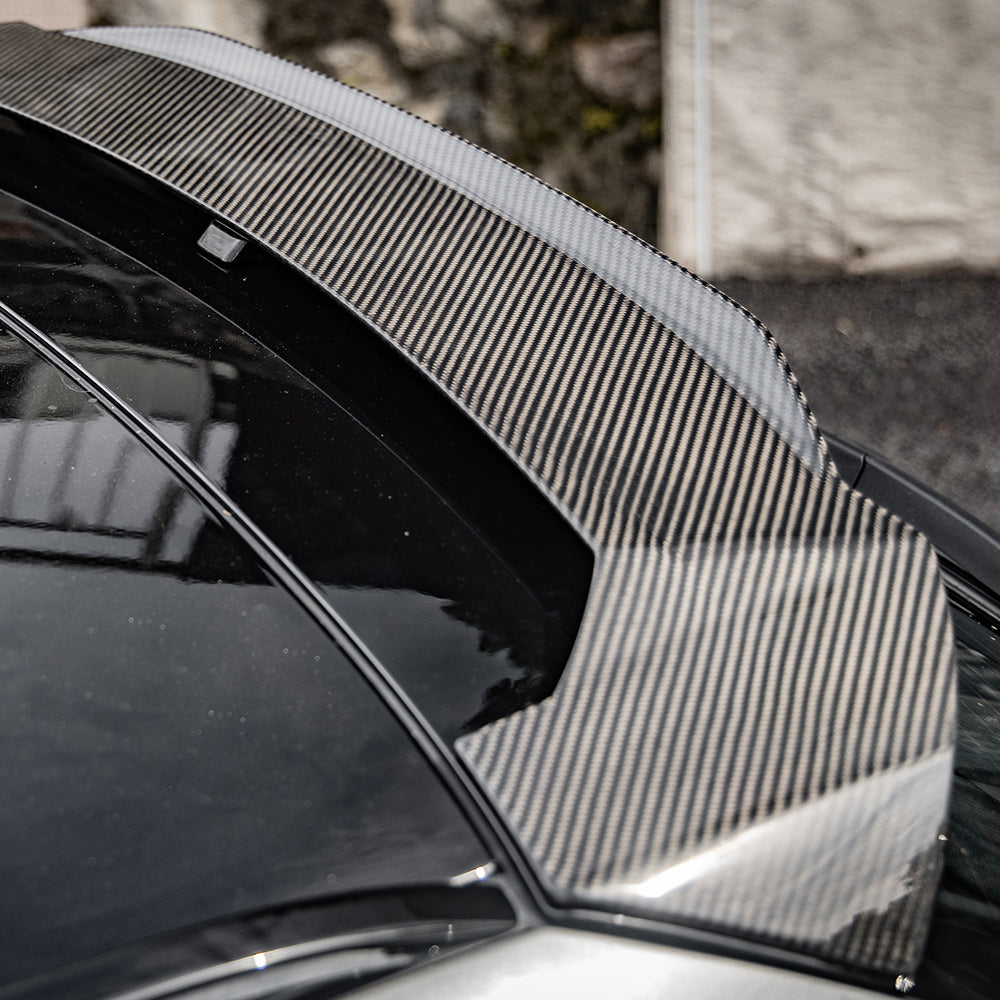 BMW M3 G81 Prepreg Carbon Fibre Top Spoiler - double-layer gloss finish touring upgrade