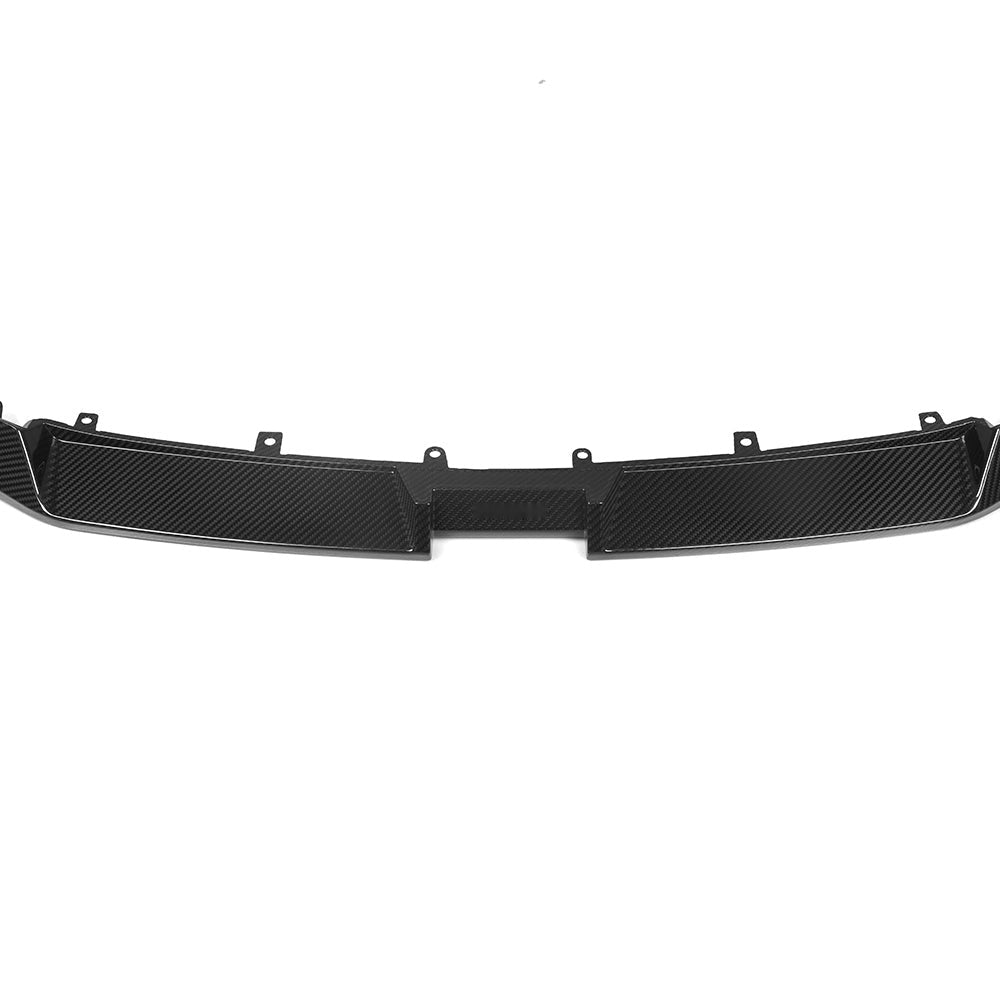 BMW M8 F9x Carbon Fibre Front Lip - prepreg track-inspired front splitter upgrade