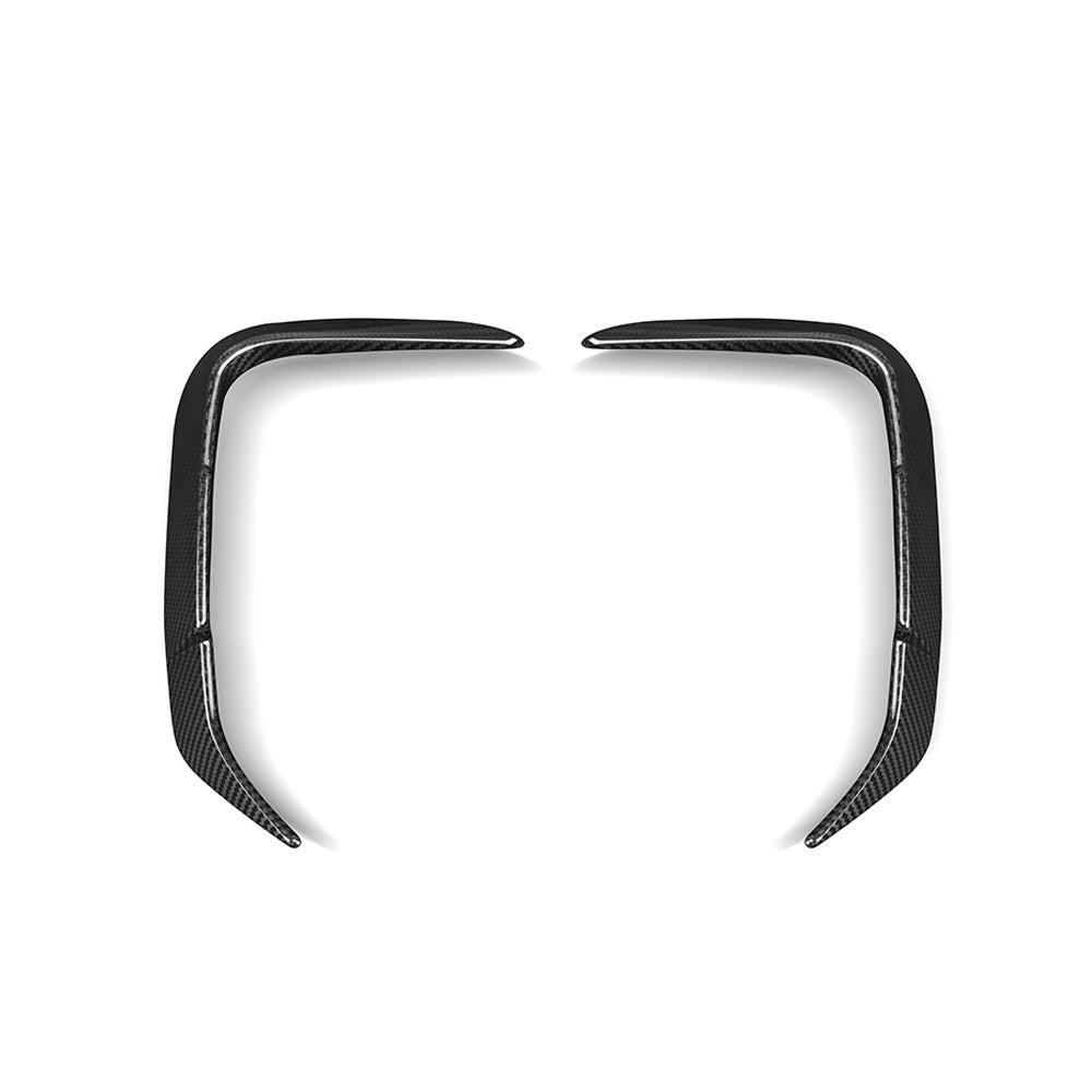 BMW X3 G01 LCI Prepreg Carbon Fibre Rear Bumper Insert - gloss finish precision fit