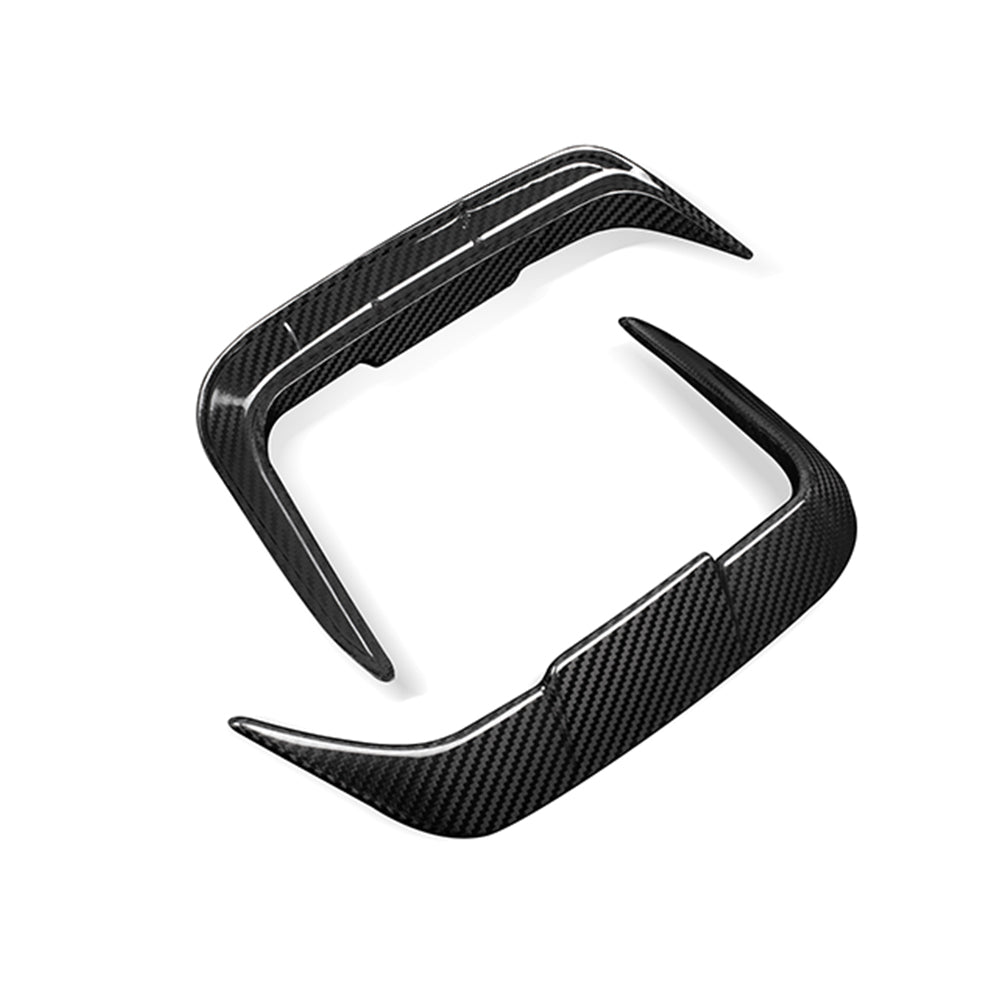 BMW X3 G01 LCI Prepreg Carbon Fibre Rear Bumper Insert - gloss finish precision fit